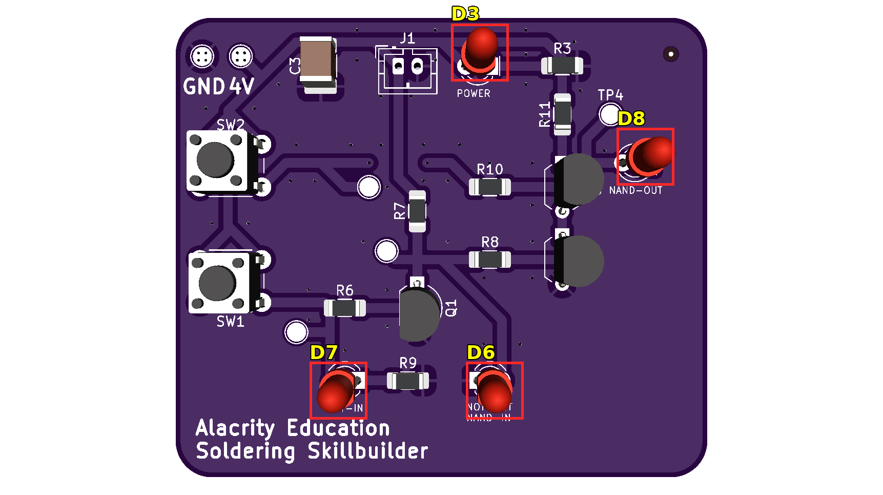 Step 6: D3 D6 D7 D8