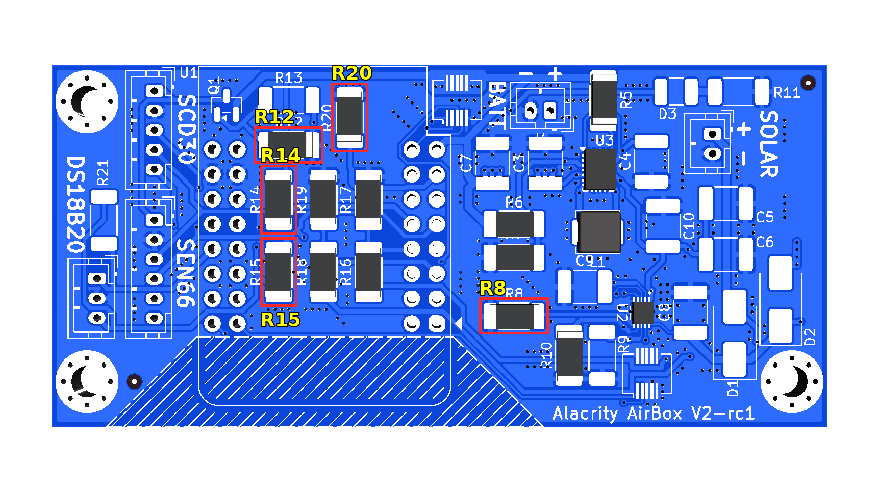 Step 6: R8 R12 R14 R15 R20
